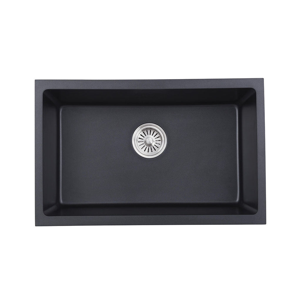 Cora Black Granite Sink 680mm