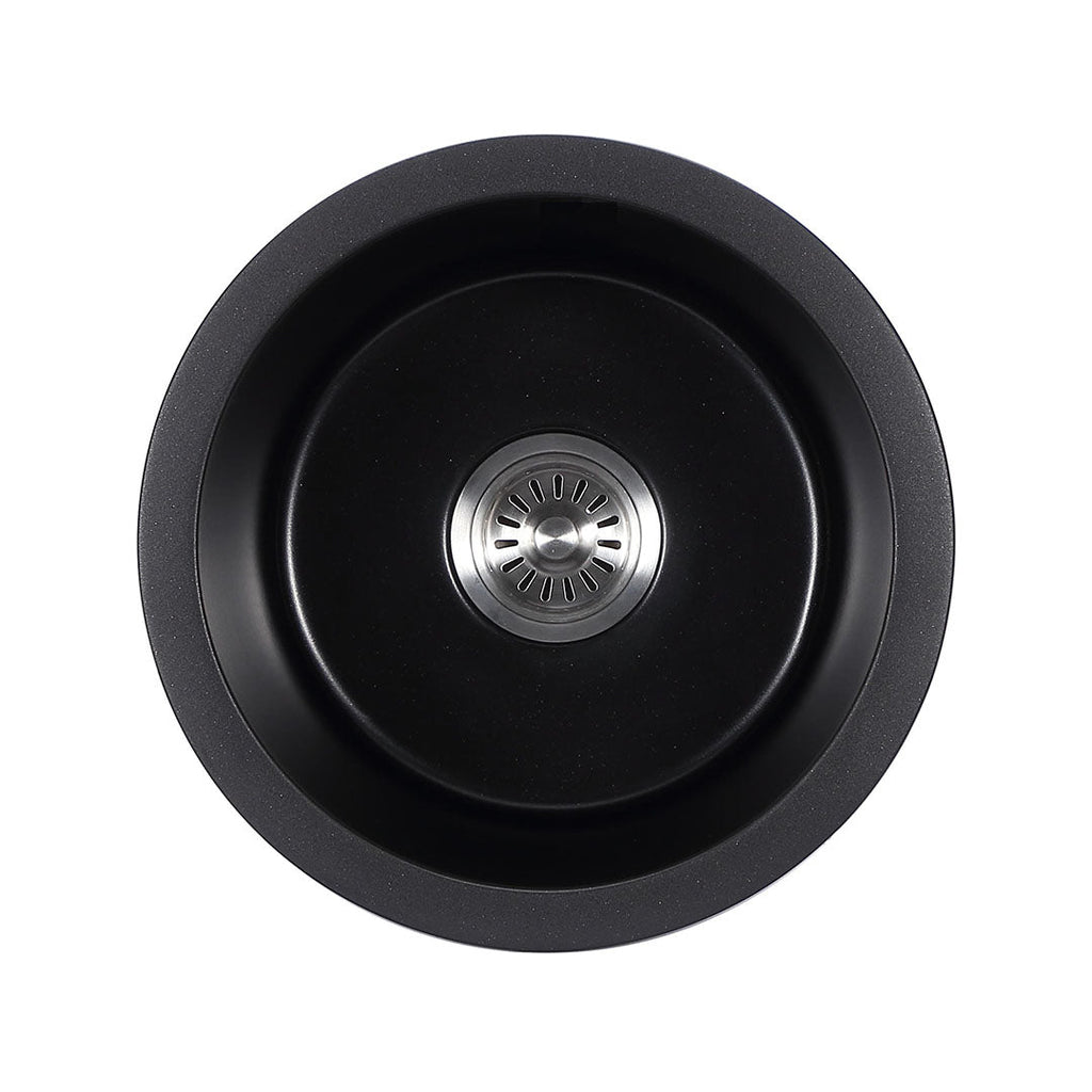 Cora Black Granite Sink Round