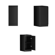Hampshire Matte Black Laundry Set 1715mm (Set-A) - FIL Kitchen Bathroom