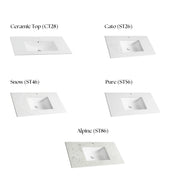 AINSLEY Wall Hung Vanity Natural Oak 600mm/750mm/900mm/1200mm/1500mm - FIL Kitchen Bathroom