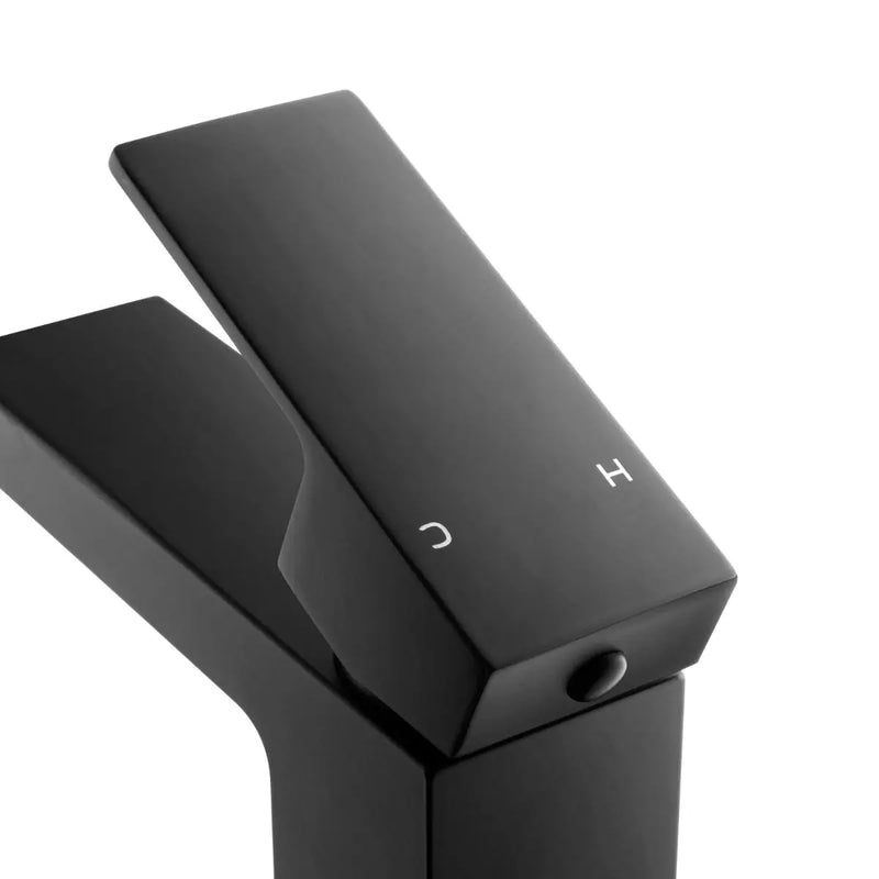 BLAZE Black Basin Mixer Tap FIL Kitchen Bathroom