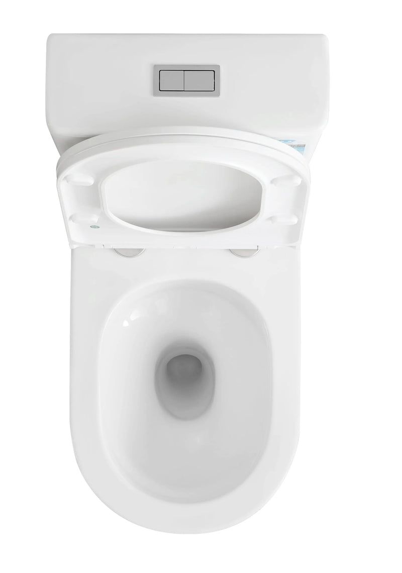 Sylea Tornado Rimless Toilet Suite Dual Flush POSEIDON