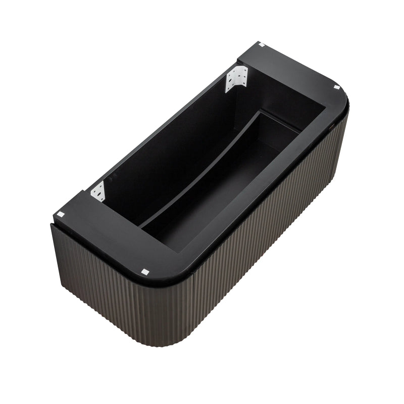 Estella Modern Wall Hung Vanity PVC Cabinet LK-ME1200W-MB