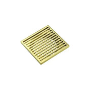 Mila 316 Linear Floor Waste - 90mm Outlet - Brushed Gold Sedek