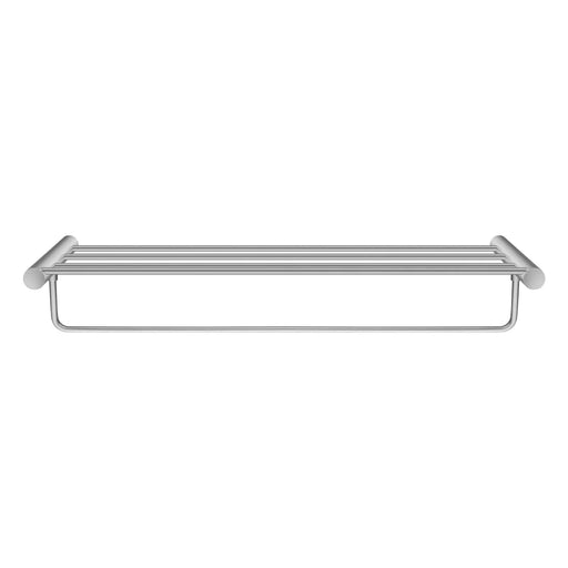 Brushed Nickel Shower Shelf/  Towel rack FIL Kitchen Bathroom