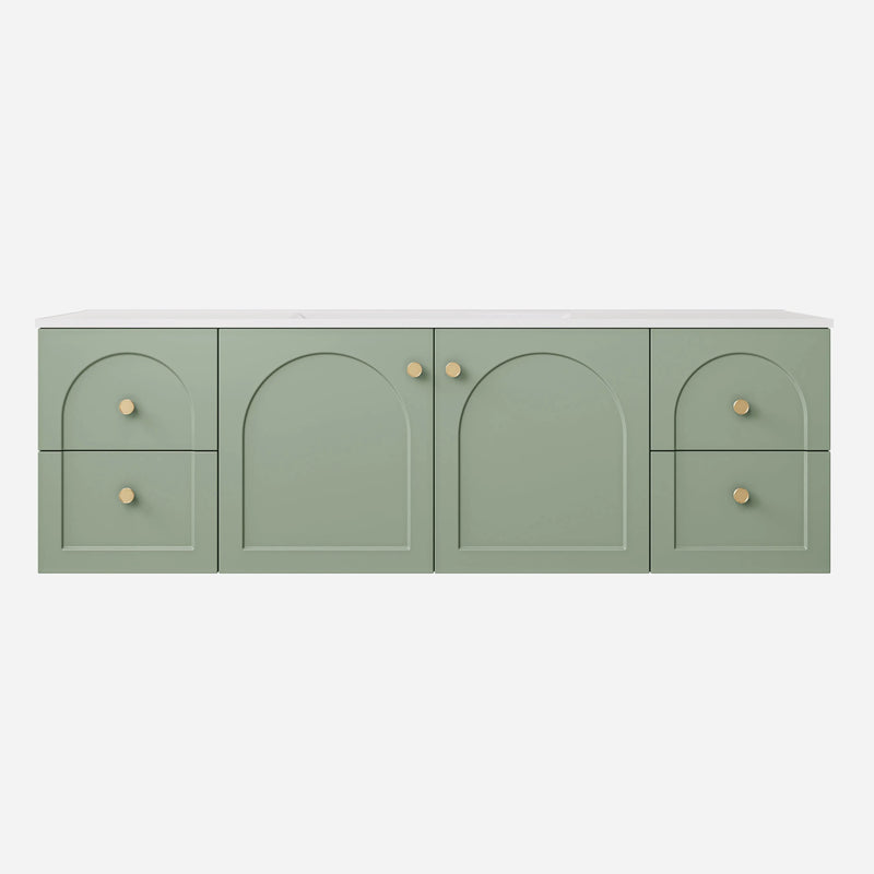 Chester Federation wall hung PVC Cabinet LK-FC154W-MG