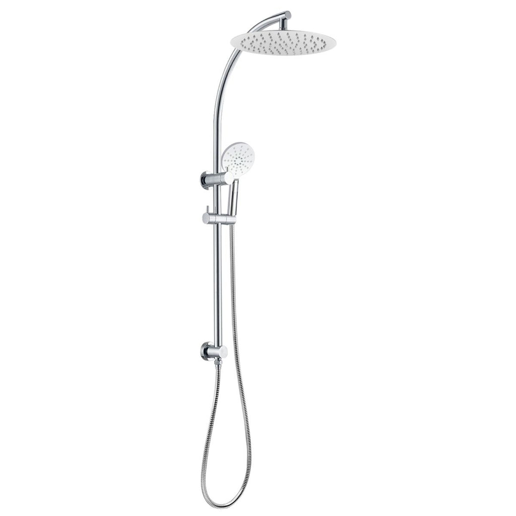 10'' Round Chrome Shower Station Top Inlet - FIL Kitchen Bathroom