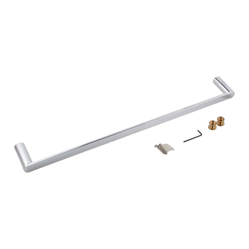 RUSHY Single Towel Rail 600mm Chrome and Colours FIL Kitchen Bathroom