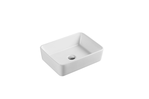 Qtro 48 Above Counter Rectangular Basin  475 x 370 x 140mm