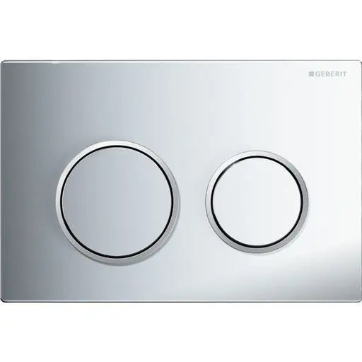 Geberit Kappa21 Flush Plate - Chrome Finish, Matt Chrome Trim mercioaustralia