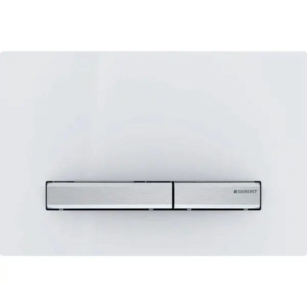 Geberit Sigma50 Mechanical DF – White FIL Kitchen Bathroom