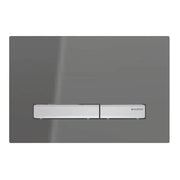 Geberit Sigma50 Mechanical DF – Smoked Glass Reflective FIL Kitchen Bathroom
