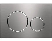 Geberit Sigma20 Flush Plate –  Stainless Steel Finish, Chrome Trim mercioaustralia