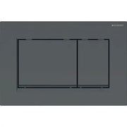 Geberit Sigma30 Flush Plate – Matt Black Finish, Black Trim mercioaustralia