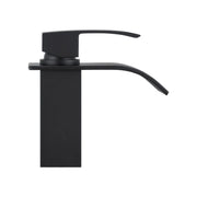 CASCADE Waterfall Matt Black Basin Mixer FIL Kitchen Bathroom