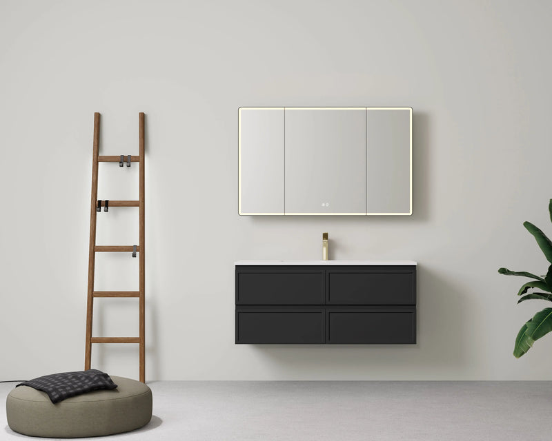 Lukka New Hamilton Federation Slim Wall Hung Cabinet (1200mm) Lukka
