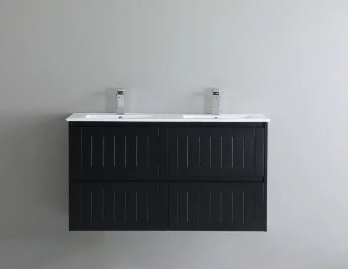 Poseidon New Hampton Wall Hung Vanity (600mm/750mm/900mm/1200mm/1500) - FIL Kitchen Bathroom