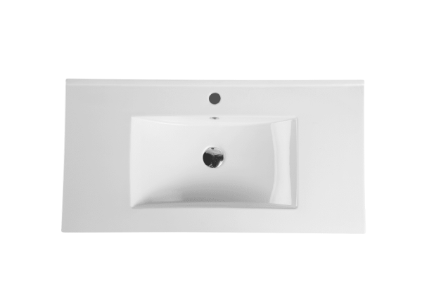 900mm Ceramic Vanity Top with Slim Option