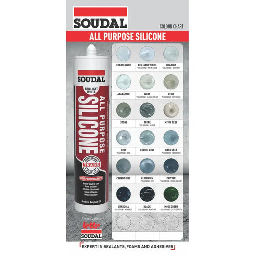 All Purpose Silicone Clear FIL Kitchen Bathroom