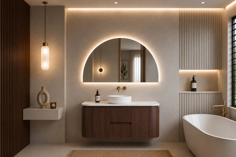Ravello Modern Wall Hung Vanity Plywood Cabinet LK-RA1221W-MO