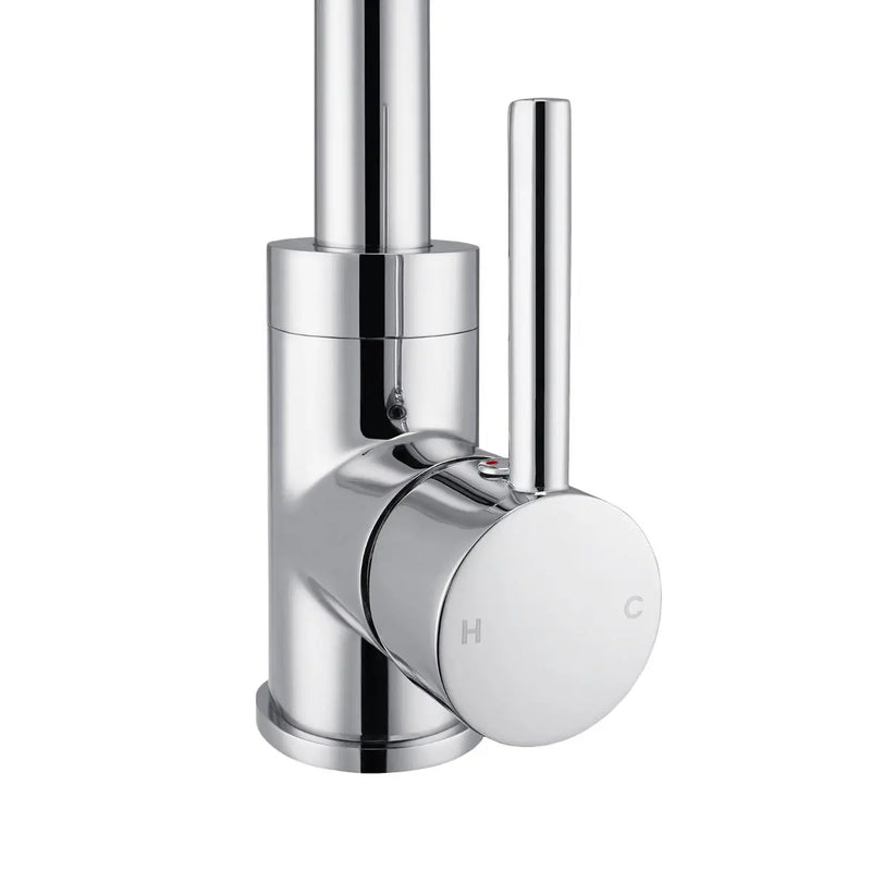 Round Standard Kitchen Sink Mixer Tap Chrome & Colours FIL Kitchen Bathroom
