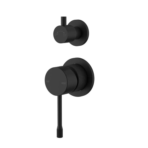 IKON Linie Basin/Bath Wall Diverter Mixer Trim Kit with Separate Cover Plate - FIL Kitchen Bathroom