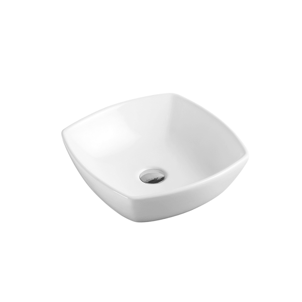 SQ 43 Above Counter Square Basin 430 x 430 x 135mm