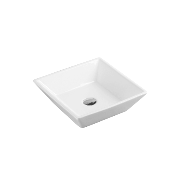 SQ 41 Above Counter Square Basin 410 x 410 x 120mm