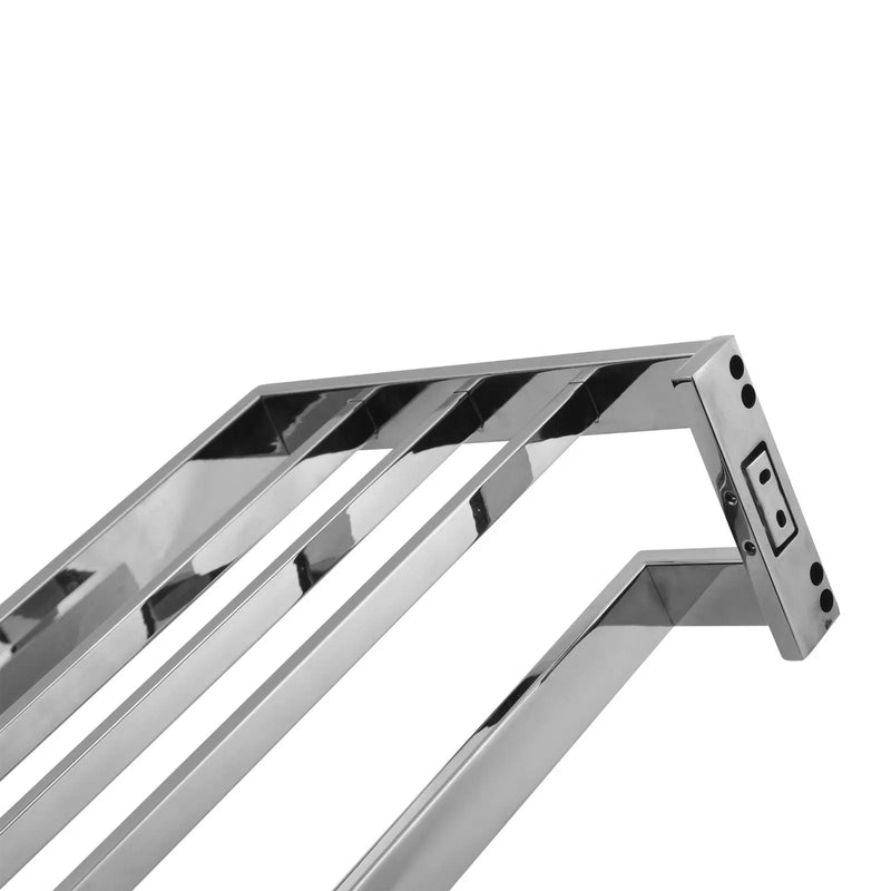 IVANO Series Chrome Double Towel Holder 600mm FIL Kitchen Bathroom