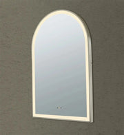 Aura Iron Arch Framed LED Bathroom Mirror (600×900mm) FIL Kitchen Bathroom