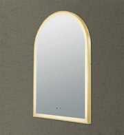 Aura Iron Arch Framed LED Bathroom Mirror (600×900mm) FIL Kitchen Bathroom