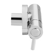 Bathroom Solid Brass Toilet Bidet Spray 1 Inlet 2 Outlet Diverter Only Chrome and Black FIL Kitchen Bathroom