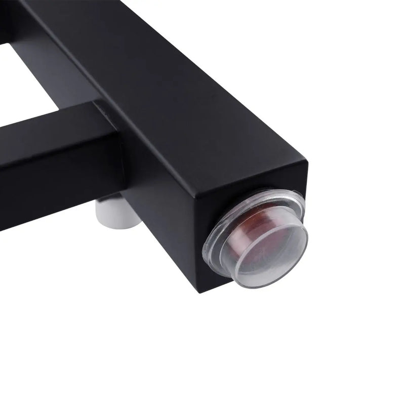 Square  Electric Heated Towel Rack 6 Bars Chrome and Colours FIL Kitchen Bathroom