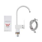 Gooseneck Chrome Kitchen Sink Mixer Tap FIL Kitchen Bathroom