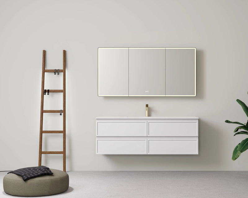 Lukka New Hamilton Federation Slim Wall Hung Cabinet (1500mm) Lukka