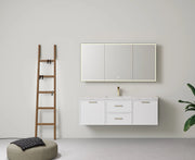 Lukka Kingsley Federation Wall Hung PVC Matte White Lukka