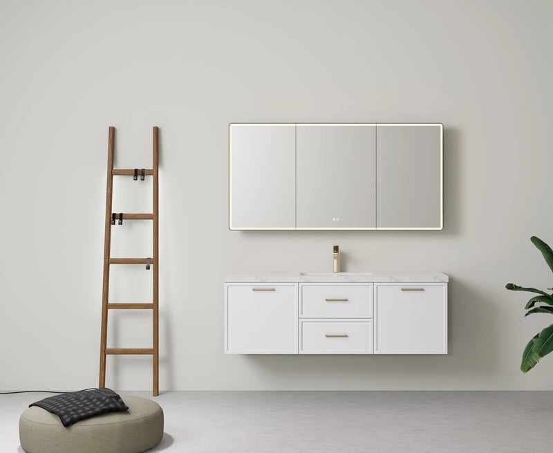 Lukka Kingsley Federation Wall Hung PVC Matte White Lukka