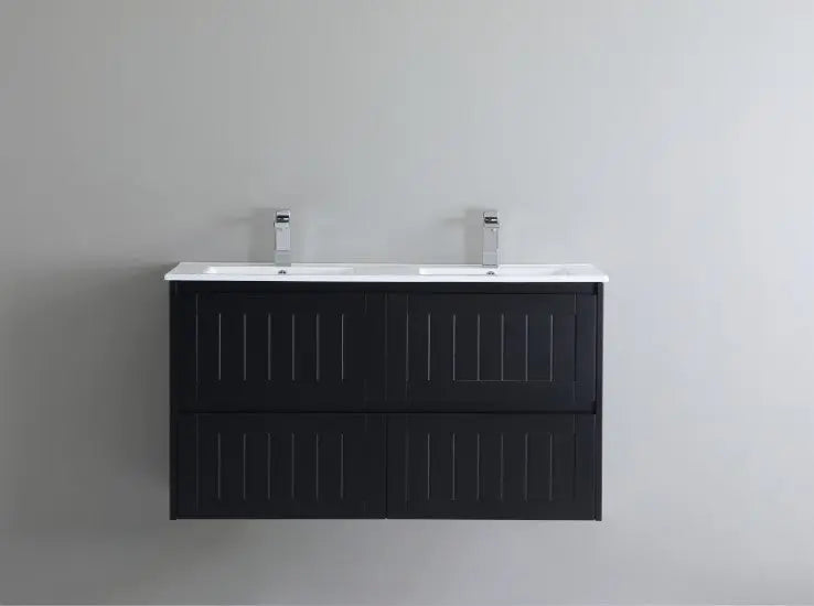 Poseidon New Hampton Wall Hung Vanity (600mm/750mm/900mm/1200mm/1500) - FIL Kitchen Bathroom