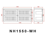 Poseidon New Hampton Wall Hung Vanity (600mm/750mm/900mm/1200mm/1500) - FIL Kitchen Bathroom