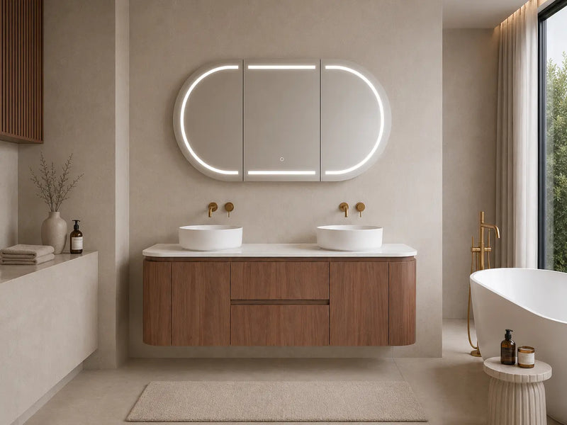 Ravello Modern Wall Hung Vanity Plywood Cabinet LK-RA1221W-MO