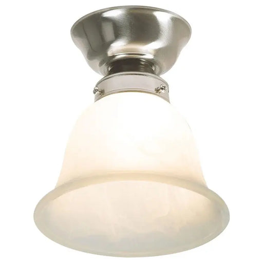 16cm Bell Shaped Alabaster Glass DIY Batten Fix FIL Kitchen Bathroom