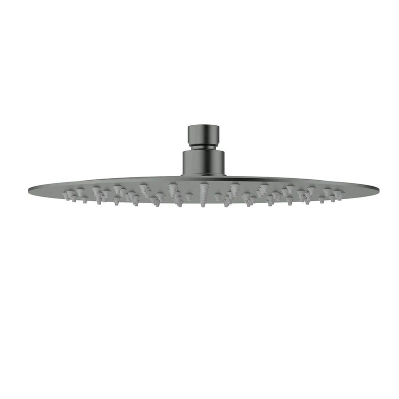 DOVE ROUND STAINLESS STEEL SHOWER HEAD 250MM CHROME FIL Kitchen Bathroom