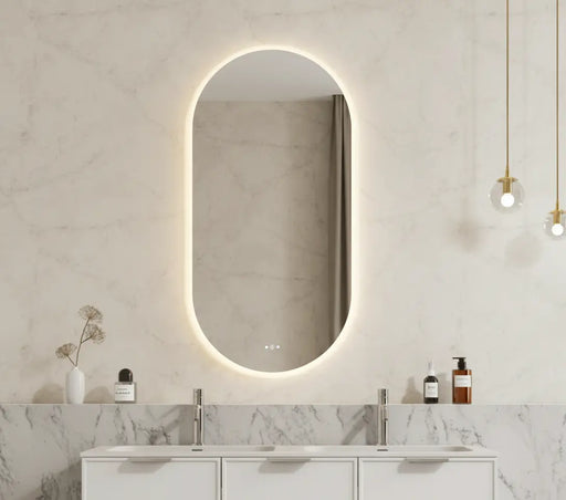 Ovian Backlit LED Mirror Smart Touch Free Controls 450*900mm POSEIDON