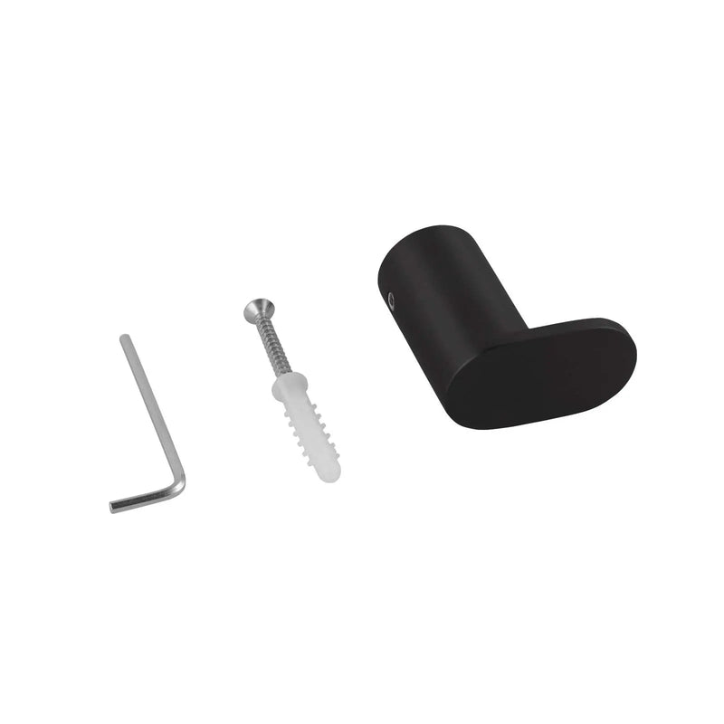 RUSHY Round Robe Hook Chrome and Colours FIL Kitchen Bathroom