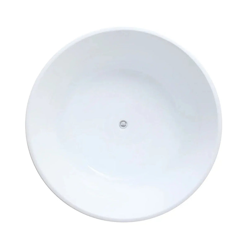 COMO FREESTANDING BATHTUB MATTE WHITE OVERFLOW 1280MM CETO