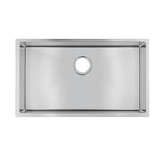 762x457x254mm 1.2mm Handmade Single Bowl Top/Undermount Kitchen/Laundry Sink Chrome/Grey/Gold FIL Kitchen Bathroom