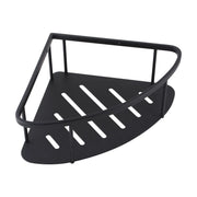 Chrome/Matte Black Stainless Steel Shower Shelf FIL Kitchen Bathroom