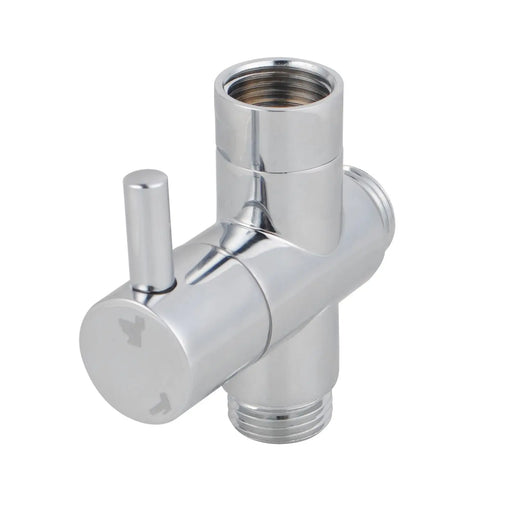 Bathroom Solid Brass Toilet Bidet Spray Diverter Only Chrome and Black FIL Kitchen Bathroom