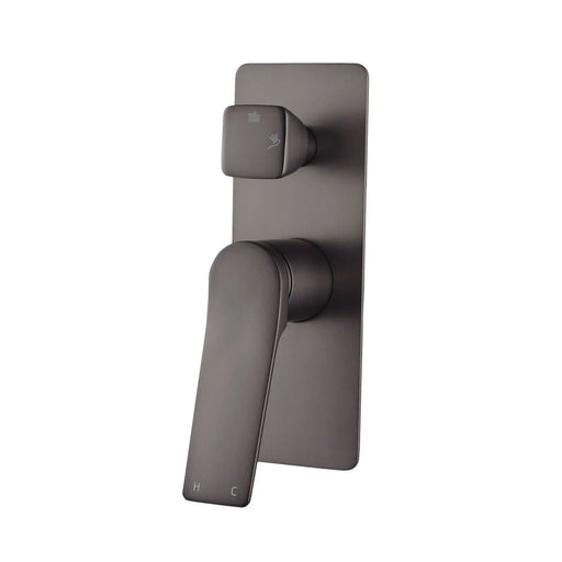 RUSHY Series Square Wall Mixer With Diverter(color up)Chrome and Colours FIL Kitchen Bathroom