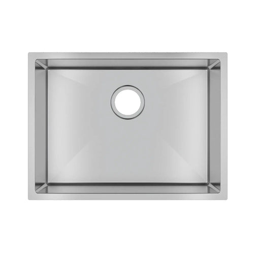 600x450x300mm 1.2mm Handmade Top/Undermount Single Bowl Kitchen/Laundry Sink Chrome/Grey/Gold FIL Kitchen Bathroom